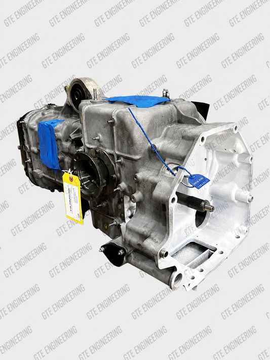 Ferrari 360 transmission assembly with protected ports