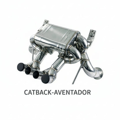 Lamborghini Aventador LP700-4 LP-750-4 SV Exhaust System CATBACK-AVENTADOR
