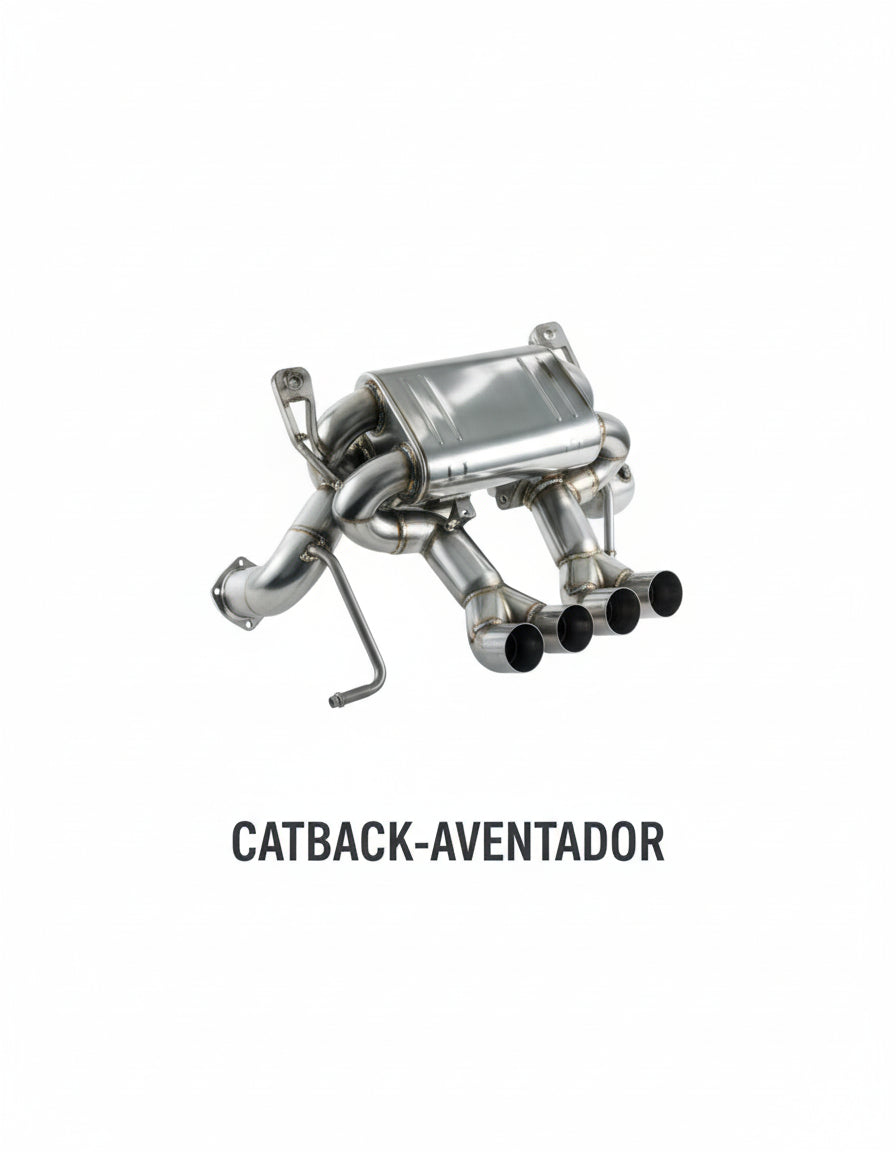 Lamborghini Aventador LP700-4 LP-750-4 SV Exhaust System CATBACK-AVENTADOR