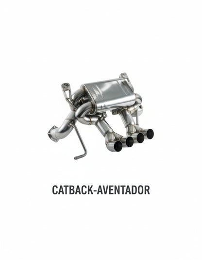 Lamborghini Aventador LP700-4 LP-750-4 SV Exhaust System CATBACK-AVENTADOR