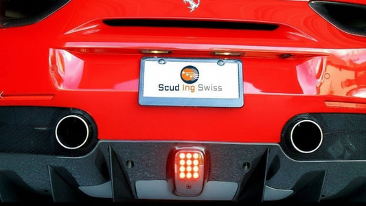 CENTER FOG LIGHT SAFETY FLASHER ECU SYSTEM FOR FERRARI 488-F12 - V2 PN: F-BRAKEFLASH-FOG