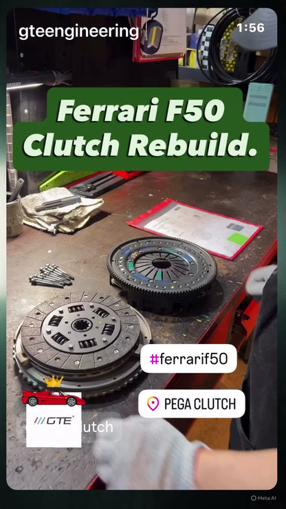 Ferrari F50 Clutch Revamp PEGA Clutch® Performance Rebuild (Type F130) 163854